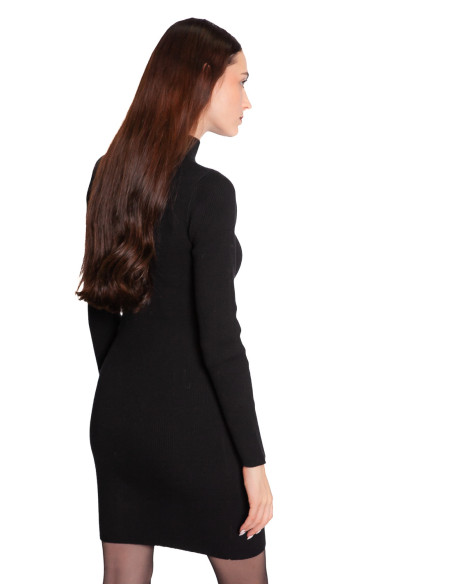 Vestido corto de punto negro talcy grace & mila sommes demode zaragoza