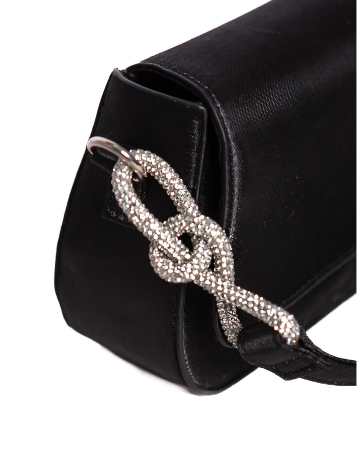 Bolso negro cadena plata baily Ichi Sommes Demode Zaragoza