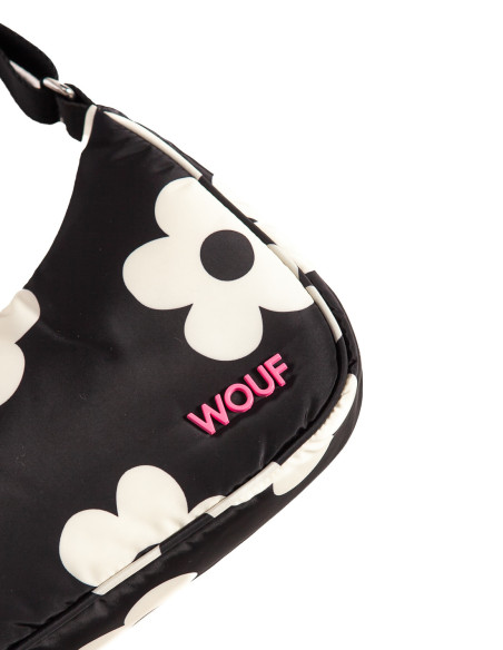 bolso de hombro print flores night daisy wouf sommes demode zaragoza
