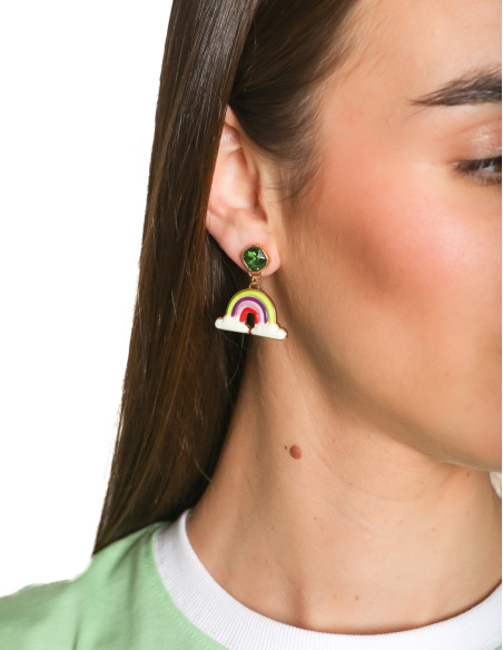 Pendientes arcoiris sweet Rainbow Wouf Sommes Demode Zaragoza