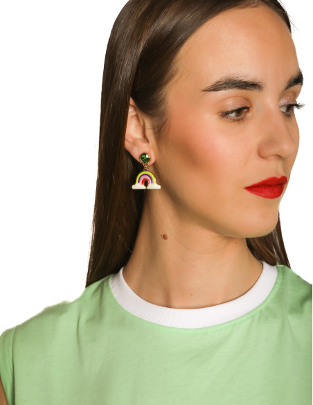 Pendientes arcoiris sweet Rainbow Wouf Sommes Demode Zaragoza