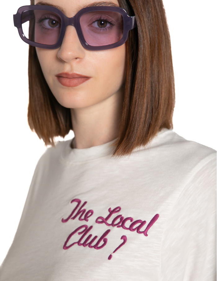 camiseta oversize blanca local club paia ichi sommes demode zaragoza