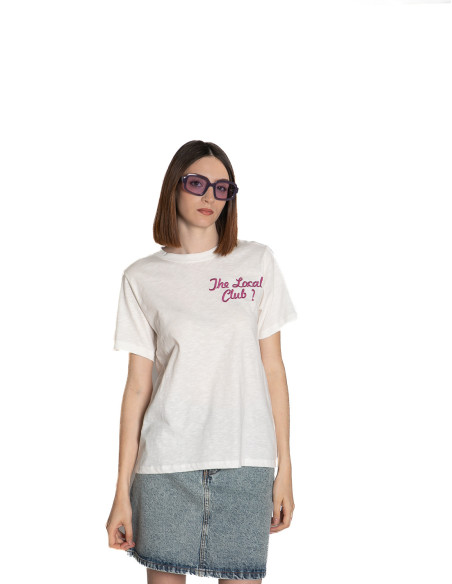 camiseta oversize blanca local club paia ichi sommes demode zaragoza
