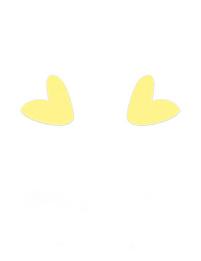 Pendientes corazon mini vainilla papiroga Sommes Demode Zaragoza