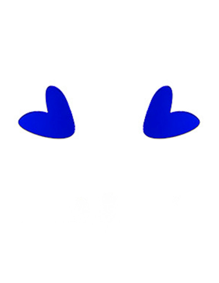 Pendientes corazon mini electrica papiroga Sommes Demode Zaragoza