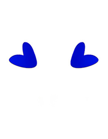 Pendientes corazon mini electrica papiroga Sommes Demode Zaragoza