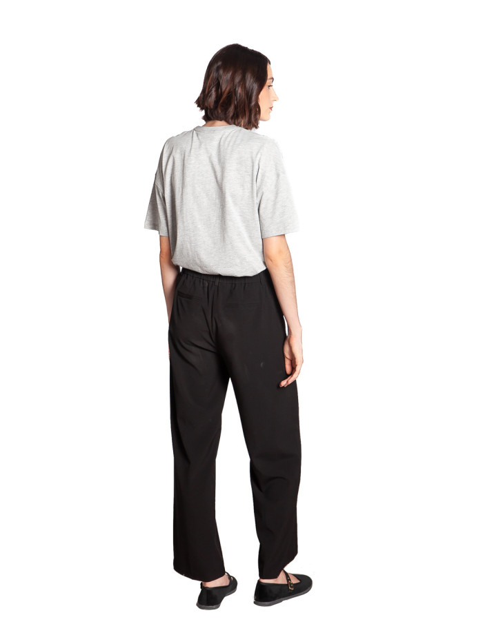 Pantalón recto color negro Danta Byoung Sommes Demode Zaragoza