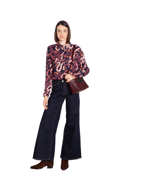 Camisa navy estampado snakes Pepa Loves Sommes Demode Zaragoza