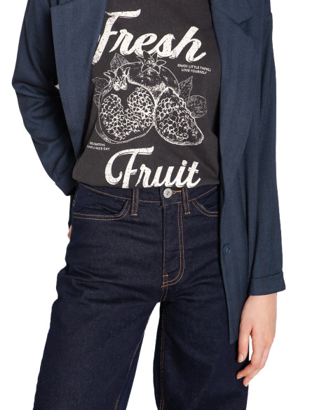Comprar Jeans pernera amplia dark blue Twiggy de ICHI en Sommes Demode