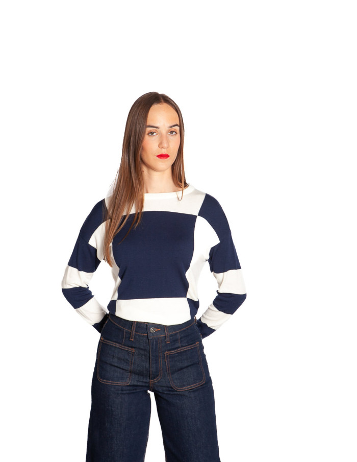 Jeans con bolsillos color dark blue Komma Byoung Sommes Demode Zaragoza