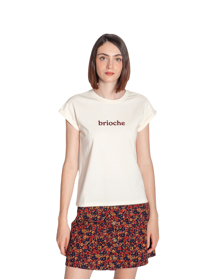 camiseta color crema brioche atlas grace and mila sommes demode zaragoza