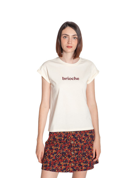 camiseta color crema brioche atlas grace and mila sommes demode zaragoza