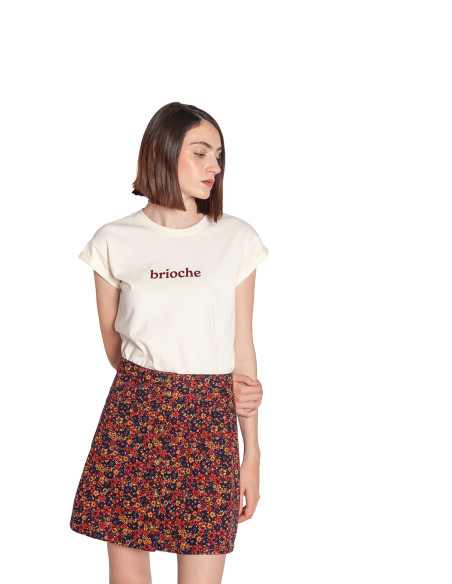 camiseta color crema brioche atlas grace and mila sommes demode zaragoza