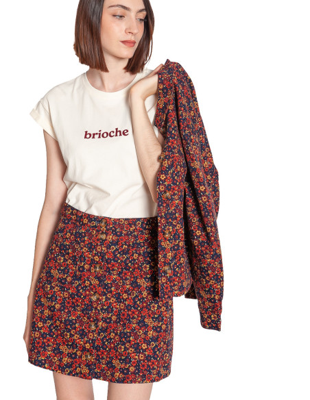 camiseta color crema brioche atlas grace and mila sommes demode zaragoza