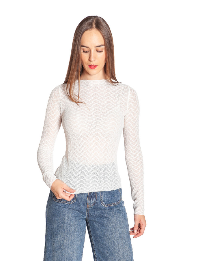 top encaje color crudo aube grace and mila sommes demode zaragoza