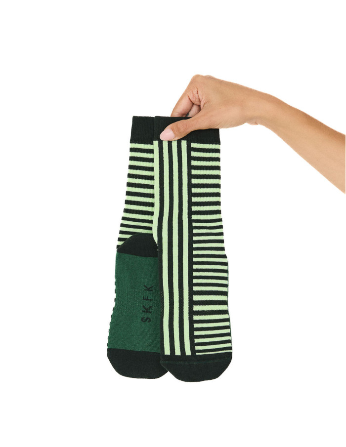 Comprar Calcetines print rayas verdes Epel de SKFK en Sommes Demode