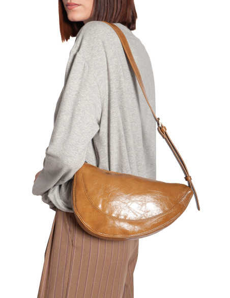 Bolso góndola irregular color ocre Nice Things Sommes Demode Zaragoza