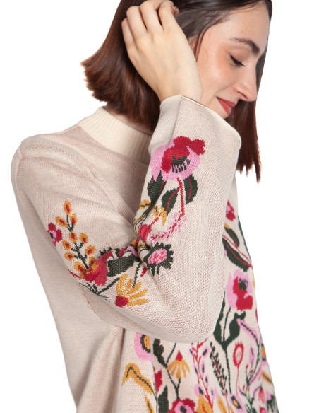 jersey crudo estampado floral limhamn dedicated sommes demode zaragoza