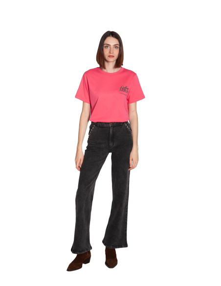 camiseta rosa mensaje matcha balmers ichi sommes demode zaragoza