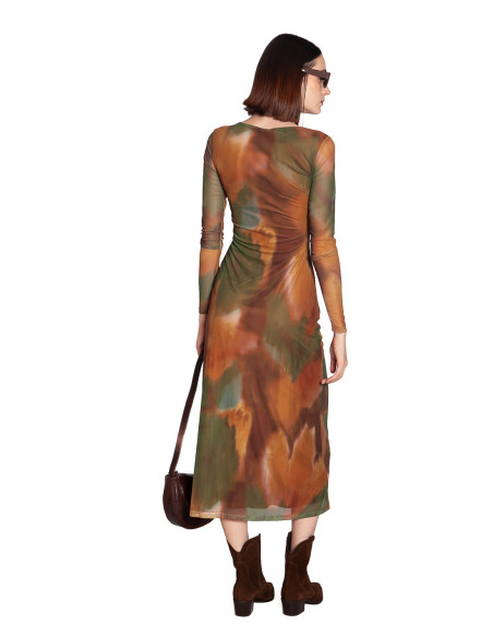vestido largo malla estampado arce wild pony sommes demode zaragoza