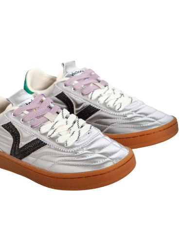 Zapatillas metalizadas plata Smash Victoria Sommes Demode Zaragoza 2
