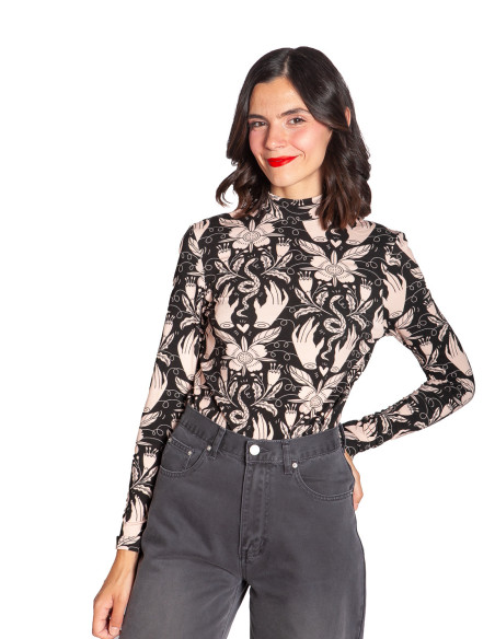 Jeans barrel color gris lavado Orella Artlove Sommes Demode Zaragoza