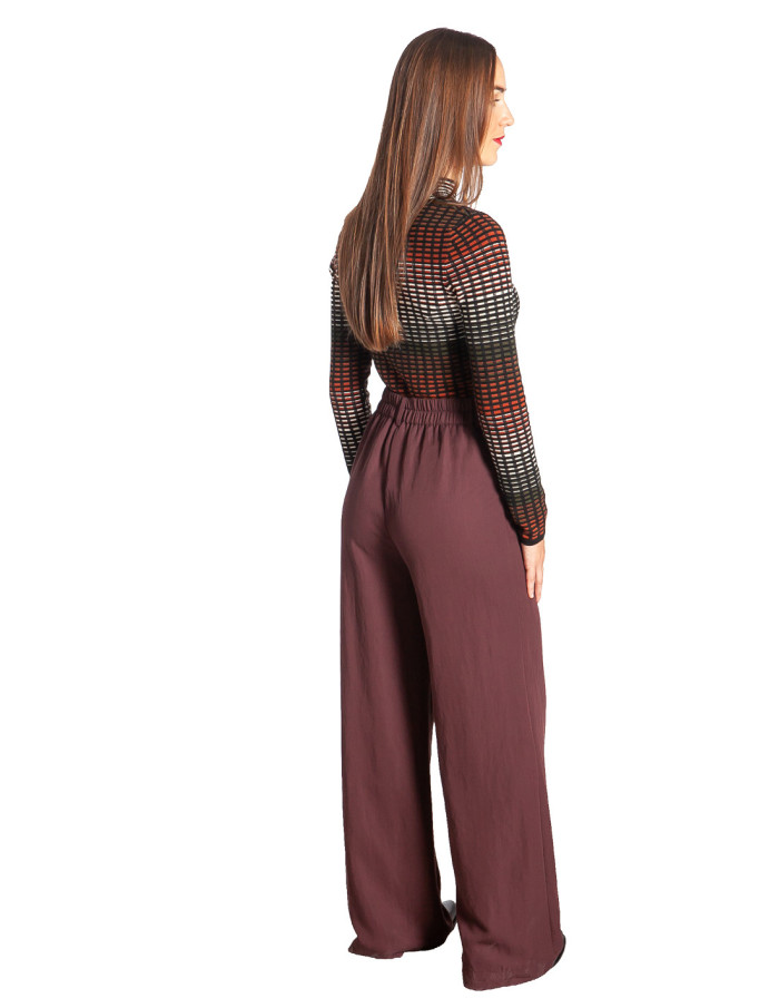 Jersey intarsia con cuadricula multicolor skatie Sommes Demode Zaragoza