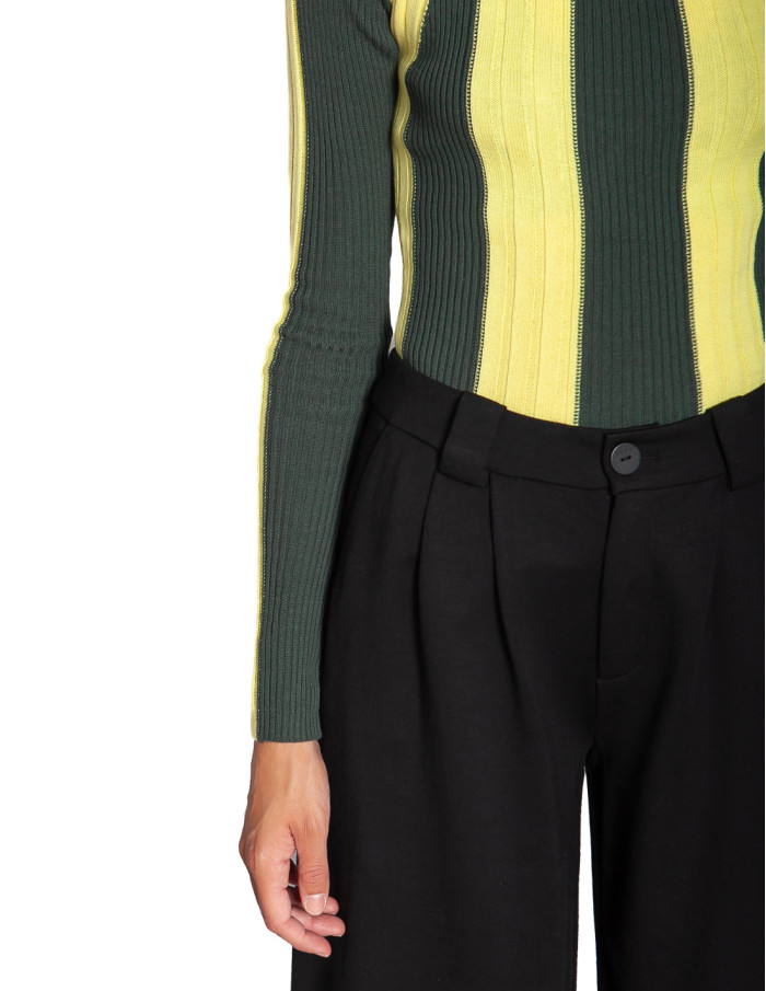 pantalon amplio modal color negro nia skfk sommes demode zaragoza