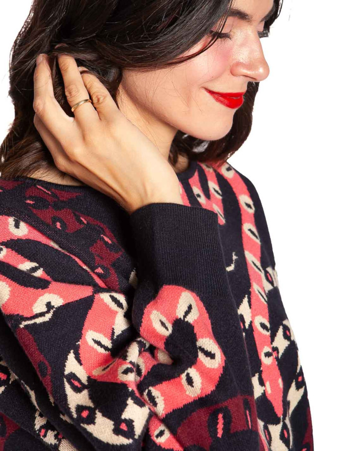 jersey navy estampado snakes pepa loves sommes demode zaragoza