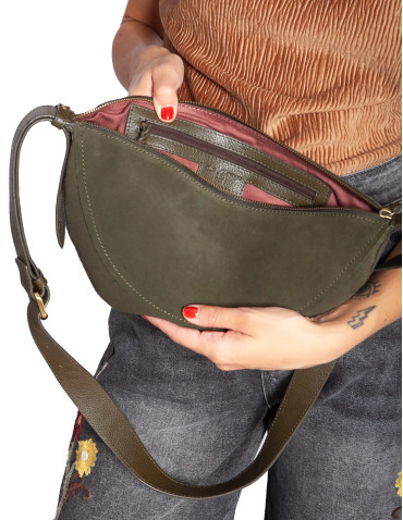 bolso gondola serraje color verde sauce nice things sommes demode zaragoza 2