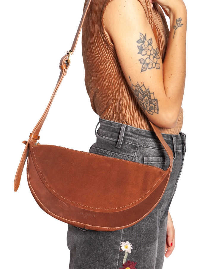 bolso gondola serraje color cuero nice things sommes demode zaragoza