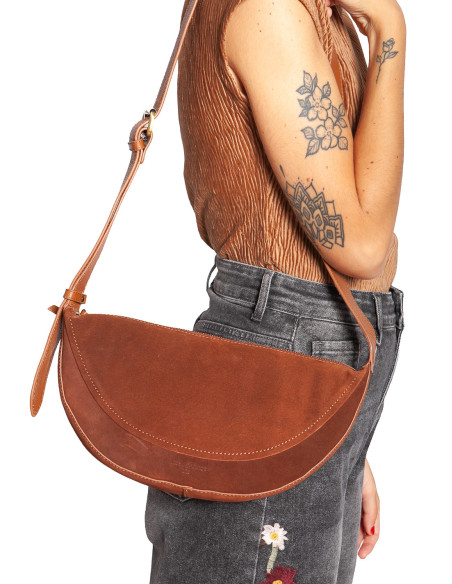 bolso gondola serraje color cuero nice things sommes demode zaragoza
