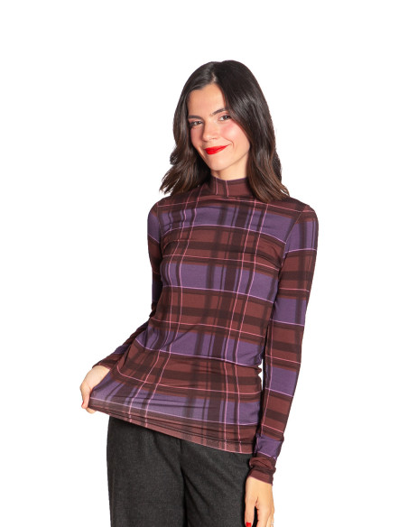 Abrigo midi lana color burdeos Wild Pony Sommes Demode Zaragoza