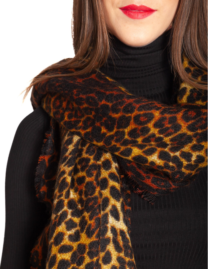 Bufanda animal print Fargo King Louie Sommes Demode Zaragoza