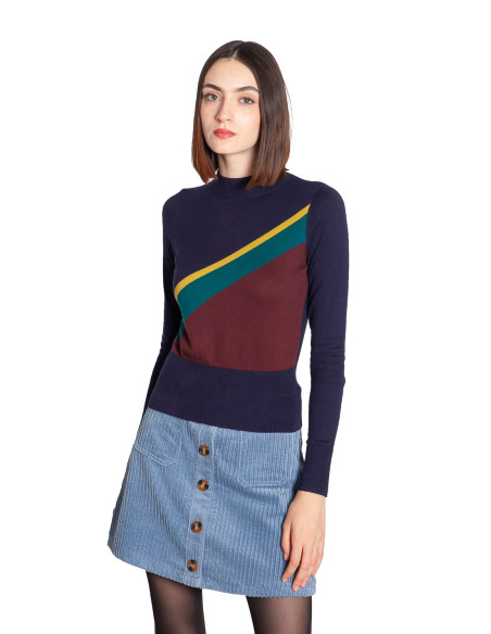 Comprar Jersey navy color block Nilde de King Louie en Sommes Demode