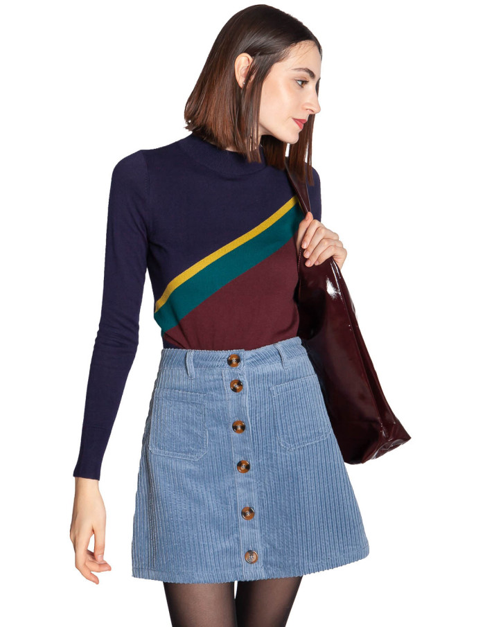 Comprar Jersey navy color block Nilde de King Louie en Sommes Demode