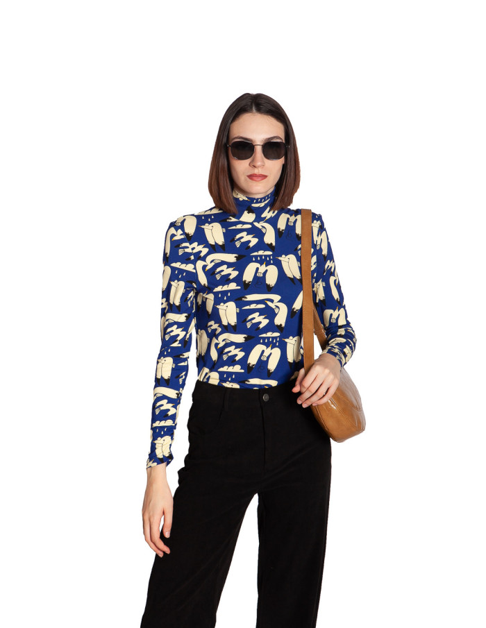 Comprar Top cuello estampado blue birds de Pepa Loves en Sommes Demode