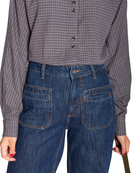 Comprar Jeans bolsillos authentic blue Nadusa de ICHI en Sommes Demode
