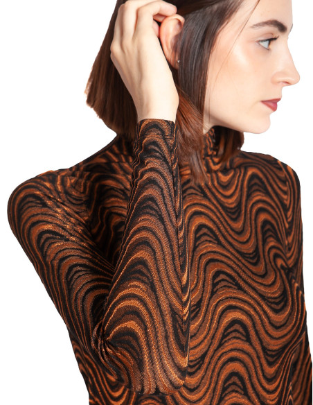 Comprar Top ondas marrón Gia de la marca King Louie en Sommes Demode