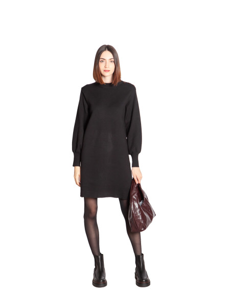 Comprar Vestido corto de punto negro Frida de Artlove en Sommes Demode