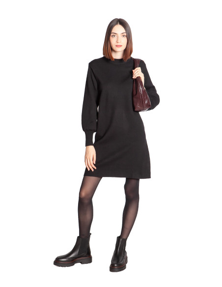 Comprar Vestido corto de punto negro Frida de Artlove en Sommes Demode