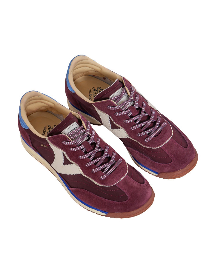 ZAPATILLAS SATURNO COLOR BURDEOS VICTORIA SOMMES DEMODE ZARAGOZA
