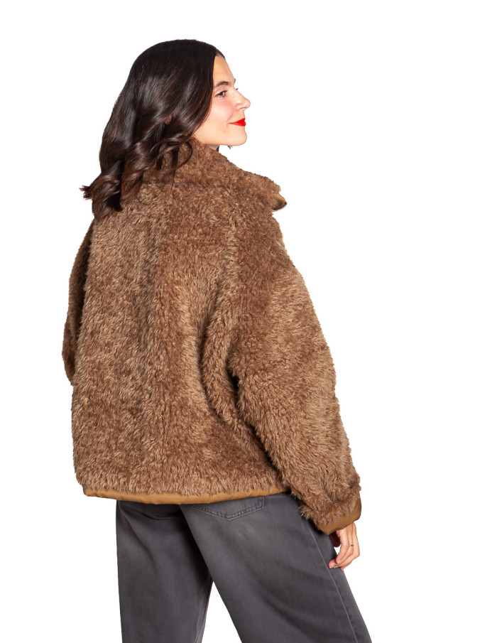 ABRIGO TIPO PARKA REVERSIBLE COLOR CAQUI CATCH CKS SOMMES DEMODE ZARAGOZA